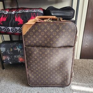 LOUIS VUITTON Pegase 60 M23250 (Old model) Monogram SP1918 Suitcase